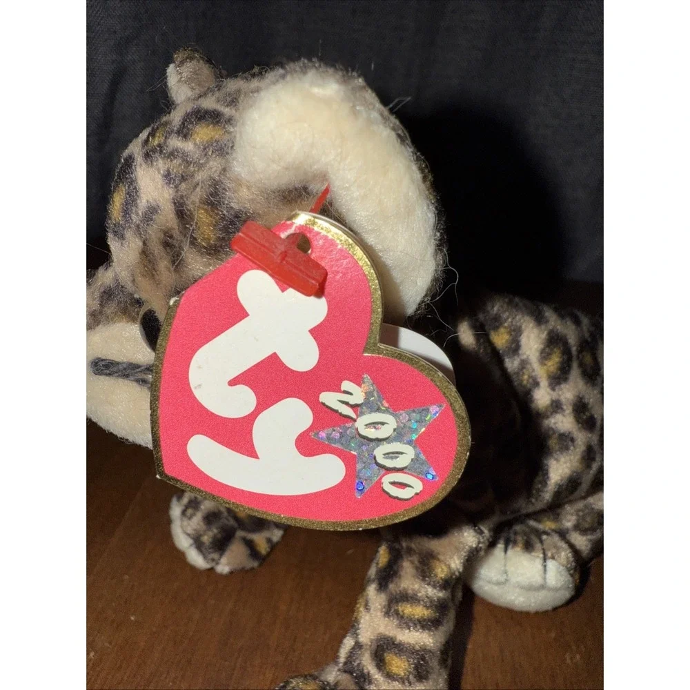 Ty Beanie Baby Sneaky the Leopard‎ 5.5